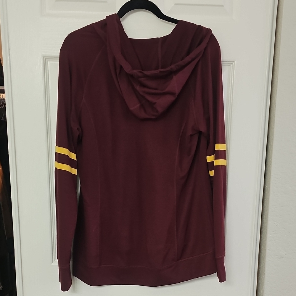 Harry Potter Maroon Hoodie with Yellow Accents - Picture 4 of 4